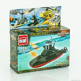 BRICK 1222 (160) "Подводная лодка", 22 дет, в коробке оптом в SevenTrade.com.ua