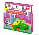 гр Мягкий конструктор "Автомобиль-внедорожник" 6103 (12) "STRATEG" оптом в SevenTrade.com.ua