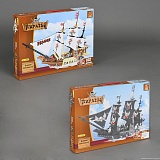 AUSINI 27903-4 "Пиратский корабль" (6) 714 дет, 2 вида, в коробке оптом в SevenTrade.com.ua